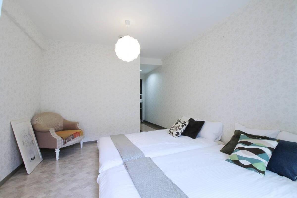 Bhotel La-Shante - 5 Mins Walk To The Peacepark & 2Br 10 Ppl #101 Hirosima Kültér fotó